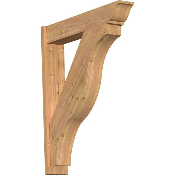 Ekena Millwork Funston Traditional Smooth Outlooker, Western Red Cedar, 7 1/2"W x 38"D x 46"H OUT08X38X46FST01SWR - main